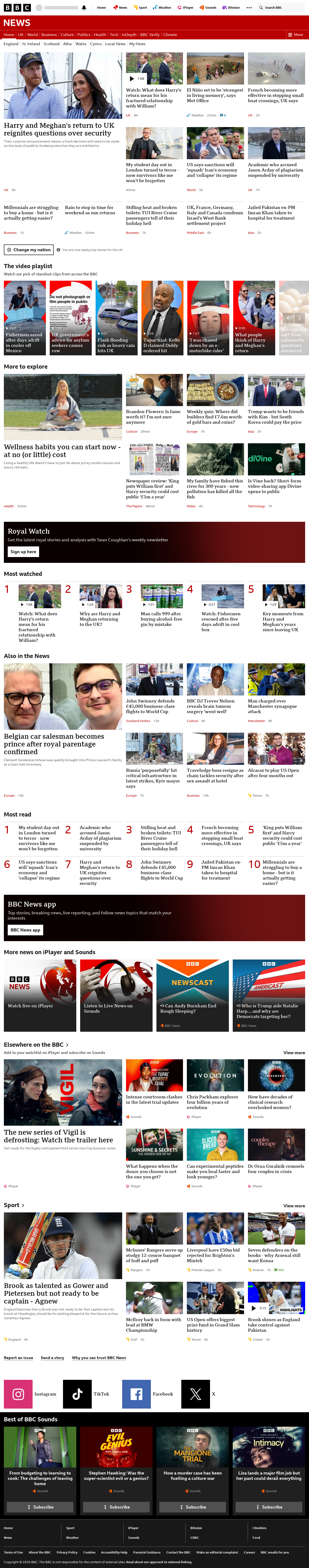 BBC News snapshot from Friday, 21 August 2026 at 02:00
