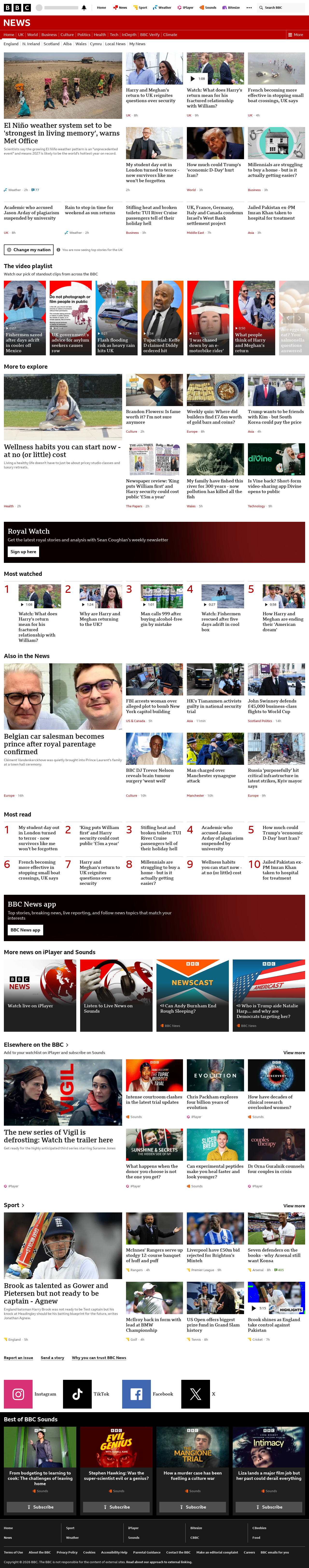 BBC News snapshot from Friday, 21 August 2026 at 04:00
