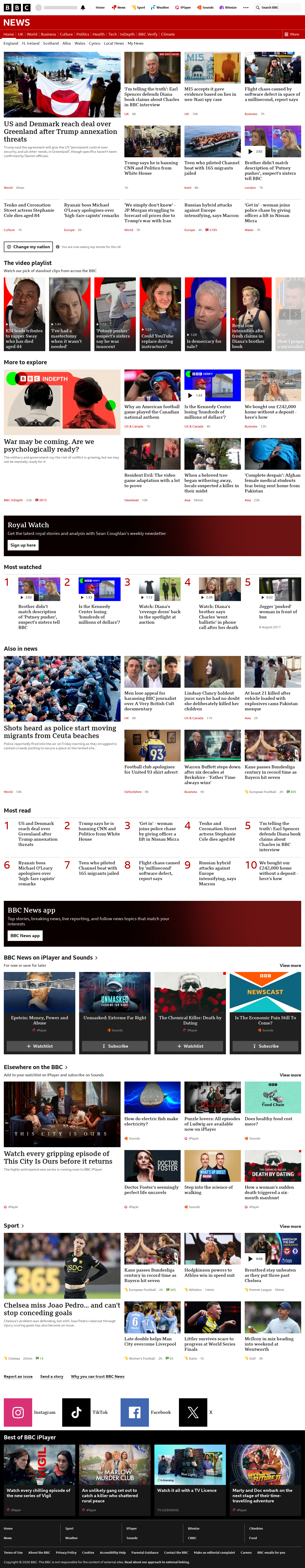 BBC News snapshot from Saturday, 19 September 2026 at 00:00