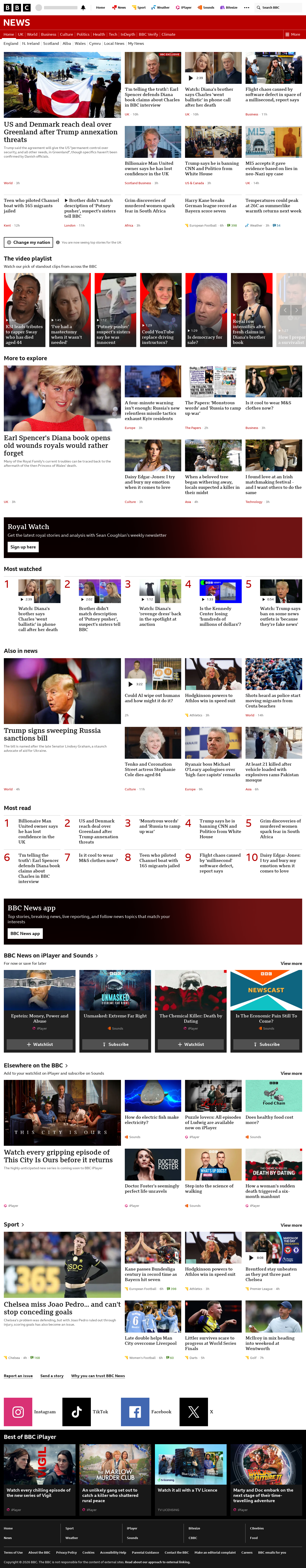 BBC News snapshot from Saturday, 19 September 2026 at 04:00