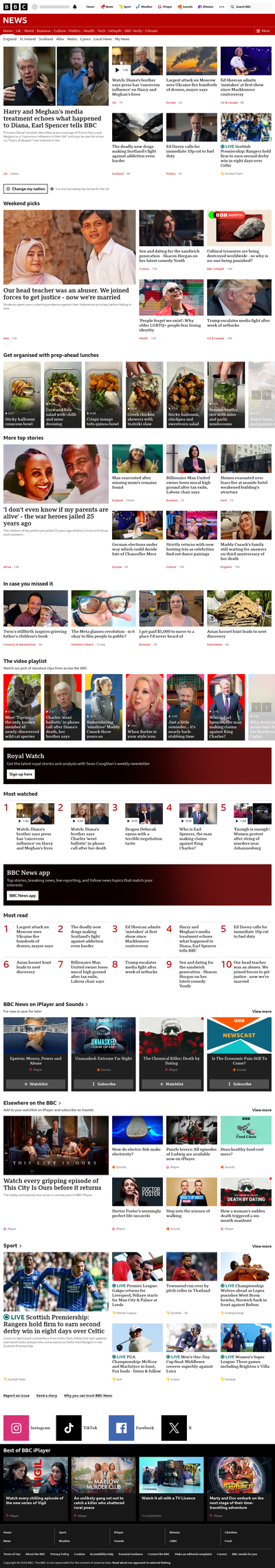 BBC News snapshot from 20 Sept 2026, 14:00