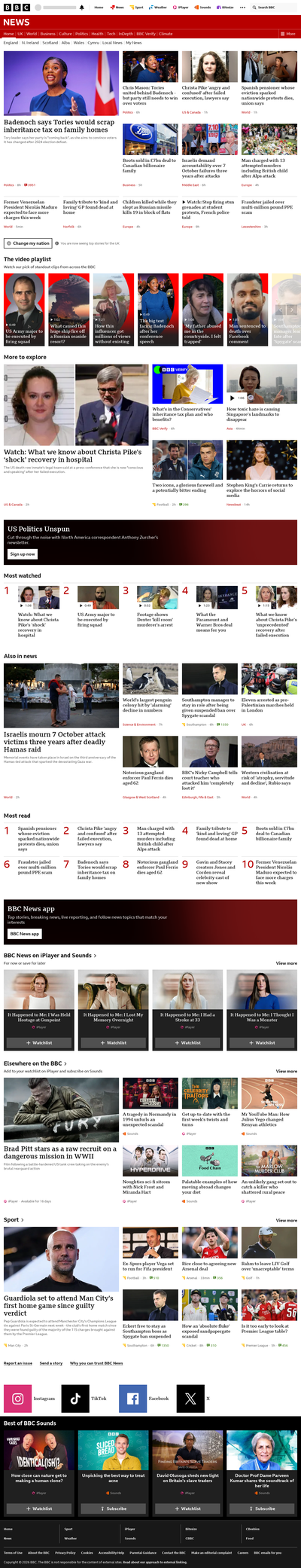 BBC News snapshot from 8 Oct 2026, 00:00